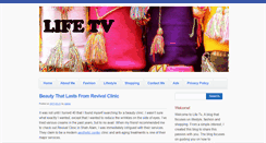 Desktop Screenshot of lifetv.com.my