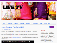Tablet Screenshot of lifetv.com.my